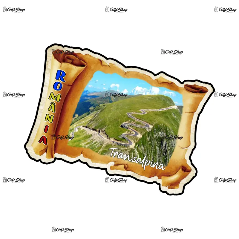 Transalpina romania, magnet frigider mgs144